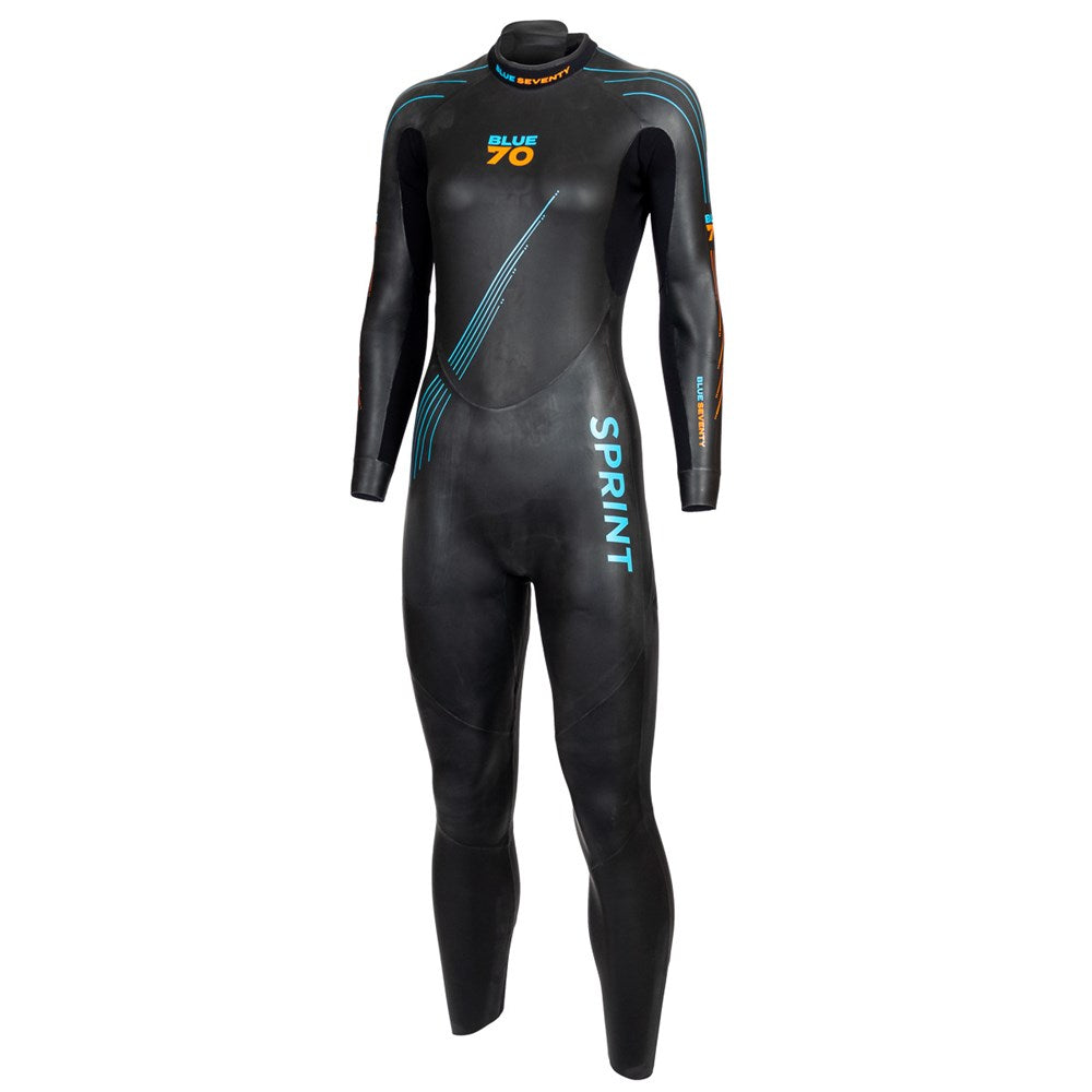 WOMENS SPRINT WETSUIT 2022 BLUE70